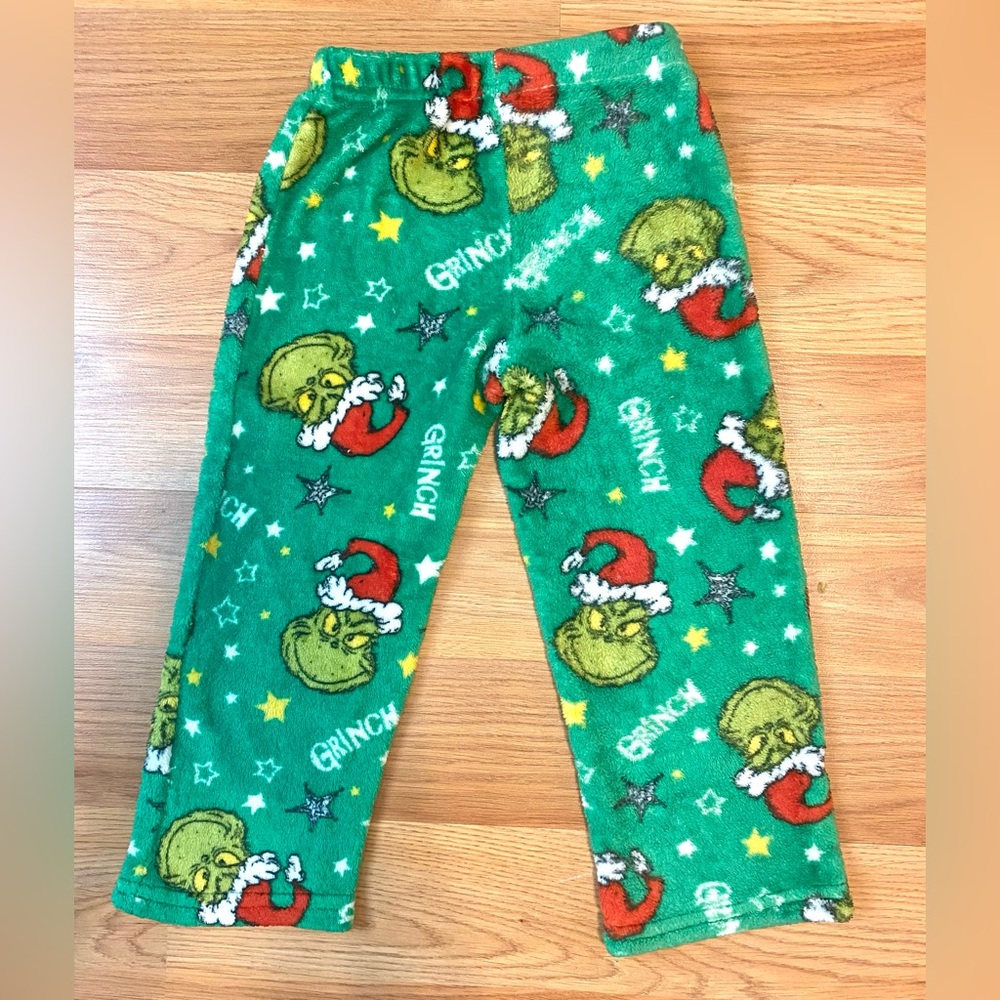 🎄4T THE GRINCH PAJAMA SET FOR BOY/GIRL. 2 PIECE FLEECE DR SUESS OUTFIT CHRISTMAS - Picture 10 of 12